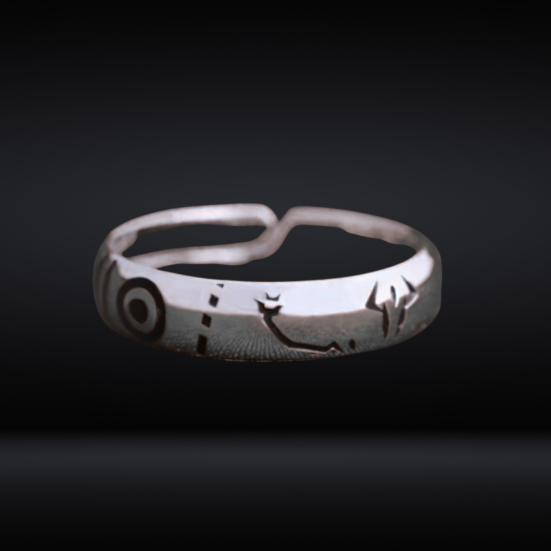 KING OF CURSES ADJUSTABLE RING