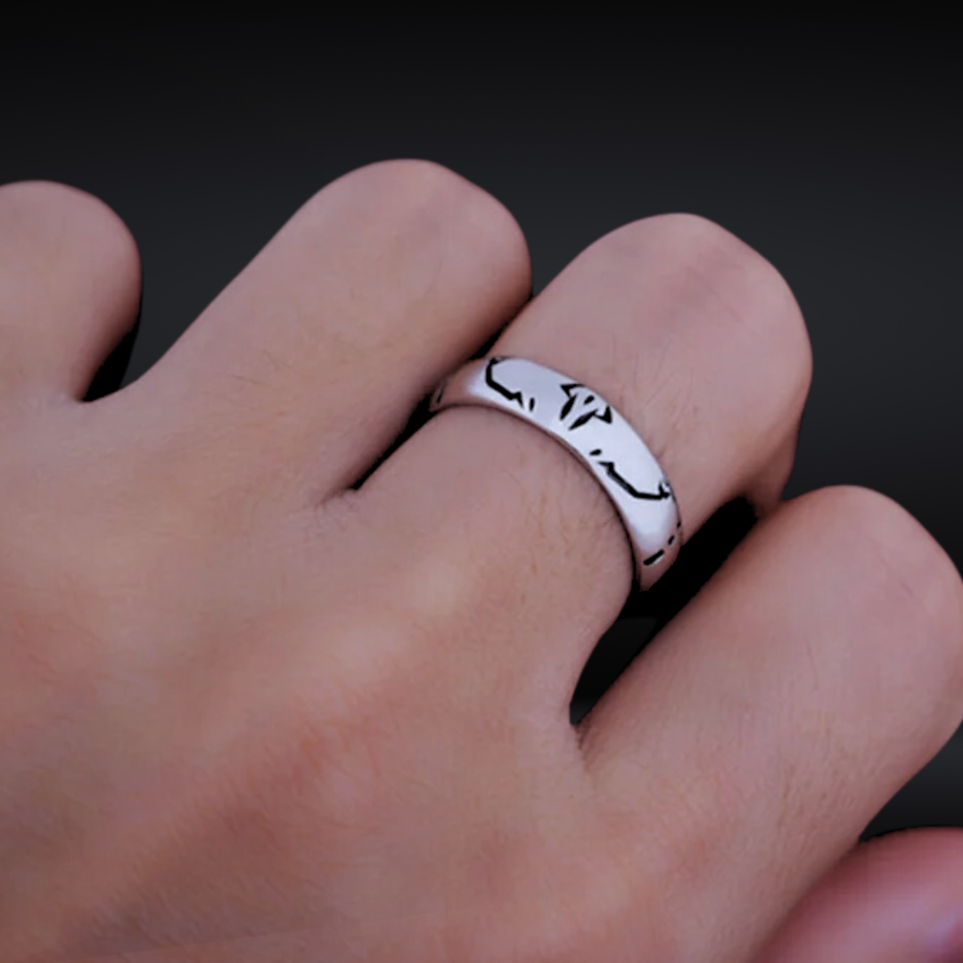 KING OF CURSES ADJUSTABLE RING