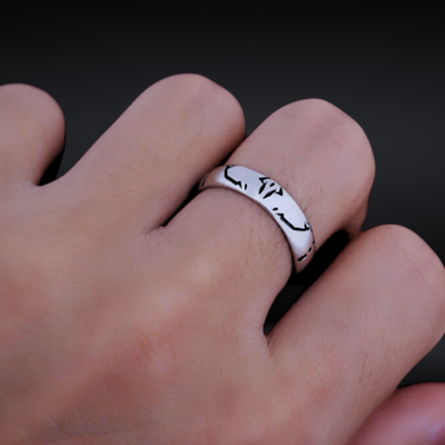 KING OF CURSES ADJUSTABLE RING